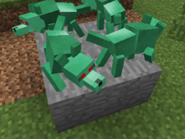 Four Jade Wolf Statues