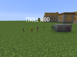 The screenshot of troll mod